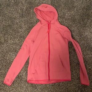 Pink Nike zip-up